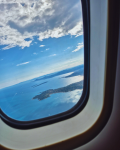 Vue d'un avion