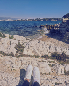 Pieds en bord de mer